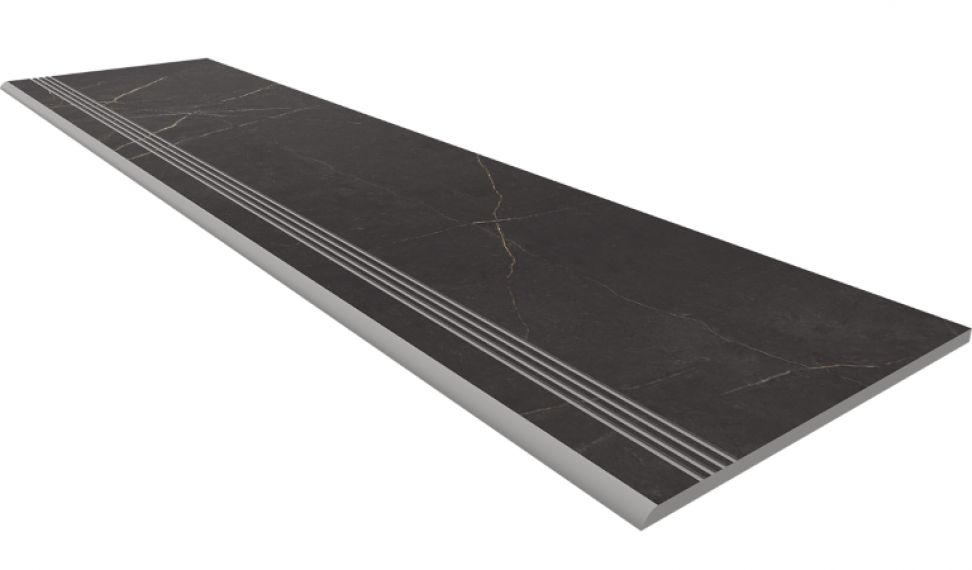 Ступени Ступень NL04 Nolana Black неполированный с насечками 30x120