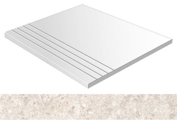 Ступени Ceppo di Gre-R Peldano Marfil 59.3x119.3