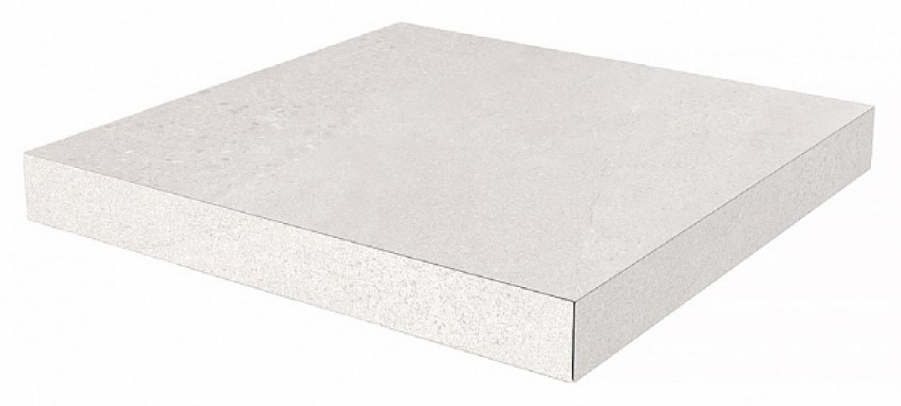 Ступени DD602600R/GCA Ступень угловая клееная Про Матрикс белый 33*33