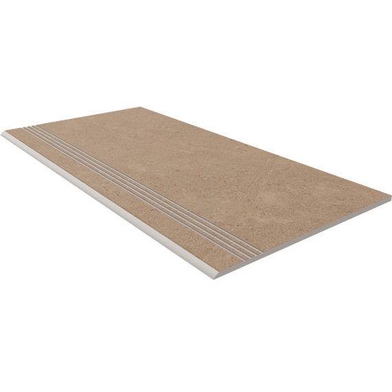 Ступени GO01 Ступень Gobi неполированный с насечками 30x60