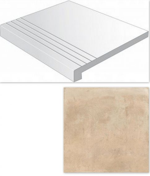Ступени Laverton-R Gradone Beige 80x80