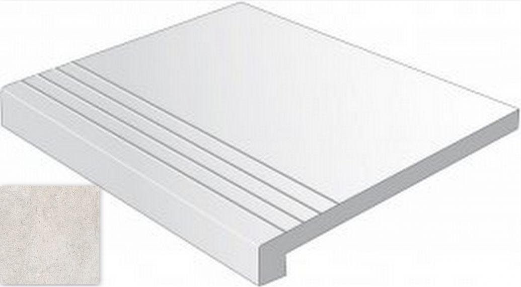 Ступени Ribadeo Gradone Blanco 30x30