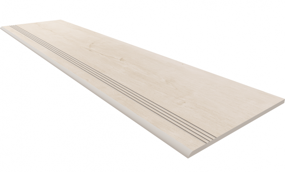 Ступени SF01 Ступень Soft Wood Nordic неполированный с насечками 30x120