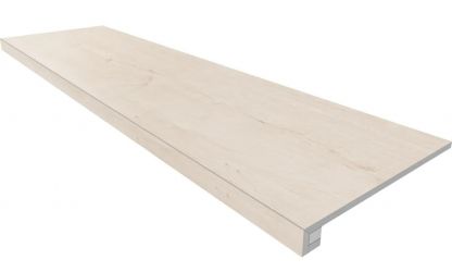Ступени SF01 Soft Wood Nordic неполированный 33x120 + Подступенок 14.5x120