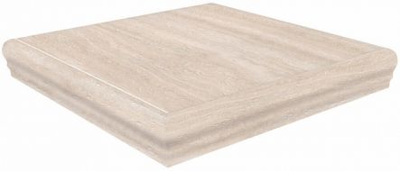 Ступени SG157200R/GR/AND Ступень Пантеон бежевая правая угловая 34х34