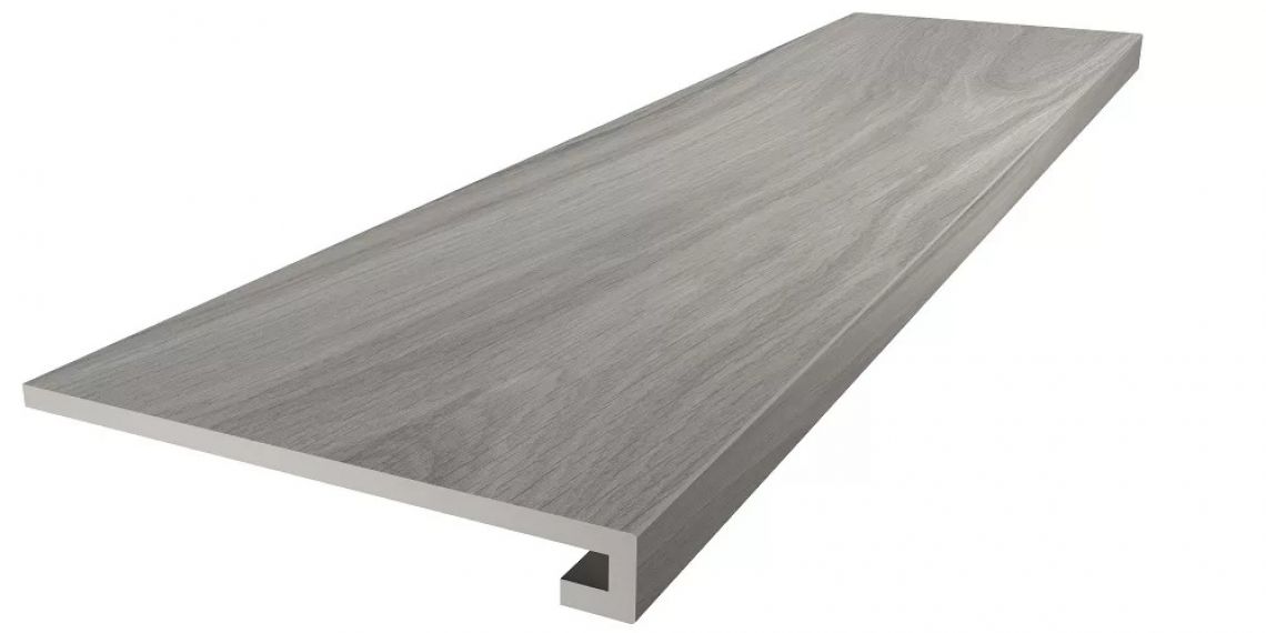Ступени SG518720R/GCF Монтиони серый матовый обрезной 33x119,5
