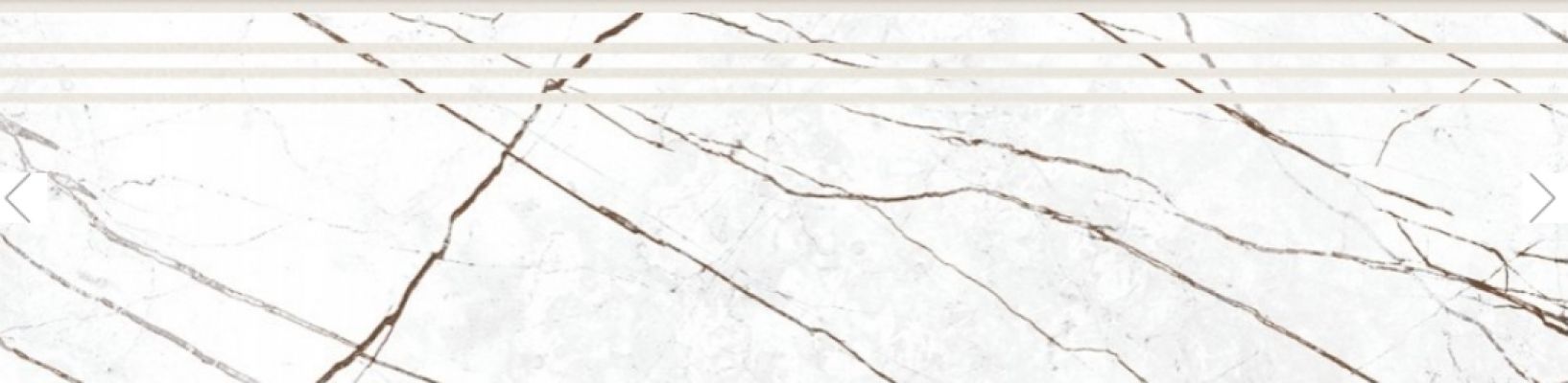 Ступень Сандра белый насечки MR 1200х300