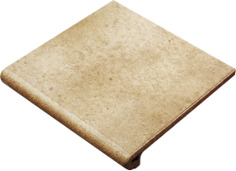 Ступень фронтальная Rounded Stair-tread Beige 33*33