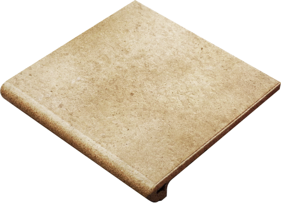 Ступень фронтальная Rounded Stair-tread Beige 33*33