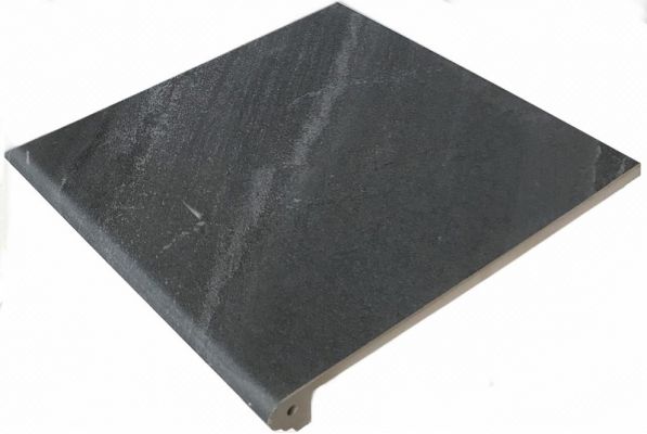 Ступень фронтальная Tibet Anti-Slip Antracita 30*33