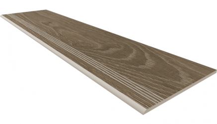 Ступень AV03 Alavesa Moka Неполированный с насечками 30x160