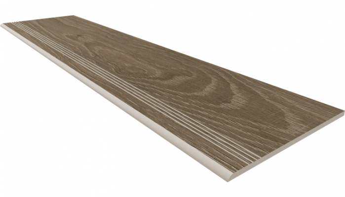 Ступень AV03 Alavesa Moka Неполированный с насечками 30x160