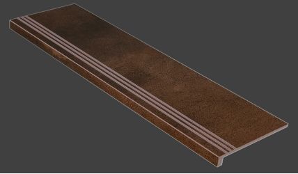Ступень Lux Оксидо Коричневый LLR 1200x320