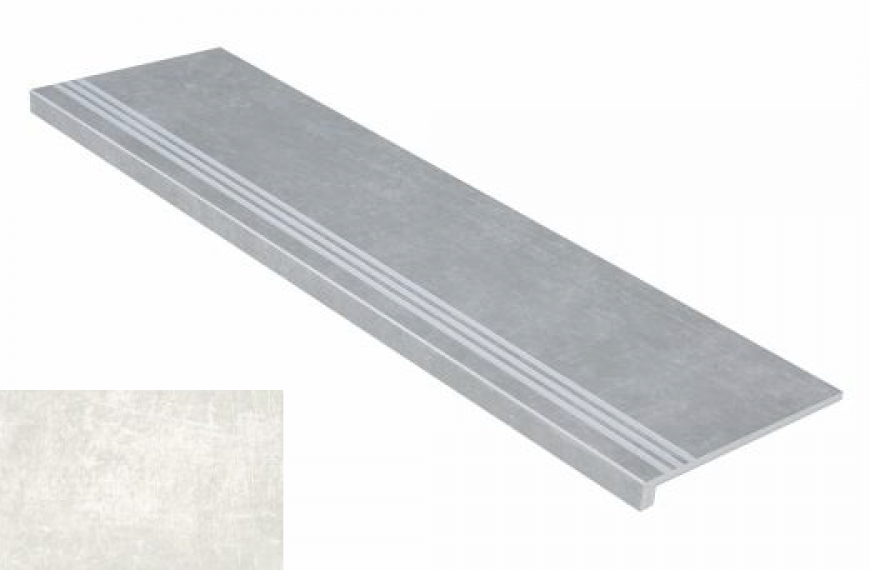 Ступень Lux Цемент Белый ASR 120x32