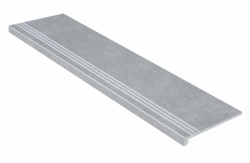 Ступень Lux Цемент Светло-серый ASR 120x32