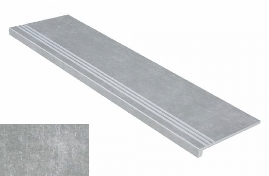 Ступень Lux Цемент Серый ASR 120x32
