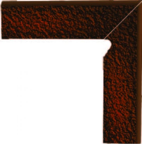 ная плитка Cloud Brown Duro Цоколь правый (B+A)30х8,1