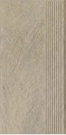 ная плитка Eremite Crema Stopnica Prosta Struktura Mat B1a 30x60