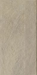 ная плитка Eremite Crema Stopnica Prosta Struktura Mat B1a 30x60