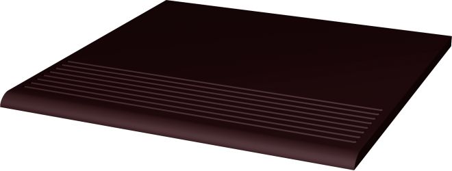 ная плитка Natural Brown Stopnica Prosta B1a 30x30