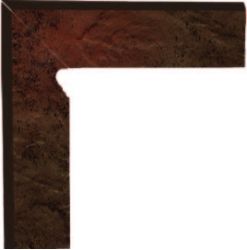 ная плитка Semir Brown Цоколь левый (B+A) 30х8,1