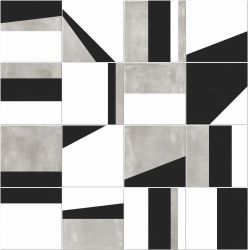 0003483 PLAY EDGE MIX GREY 20x20