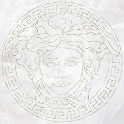 0262750 MEDUSA GLITTER BIANCO 39x39