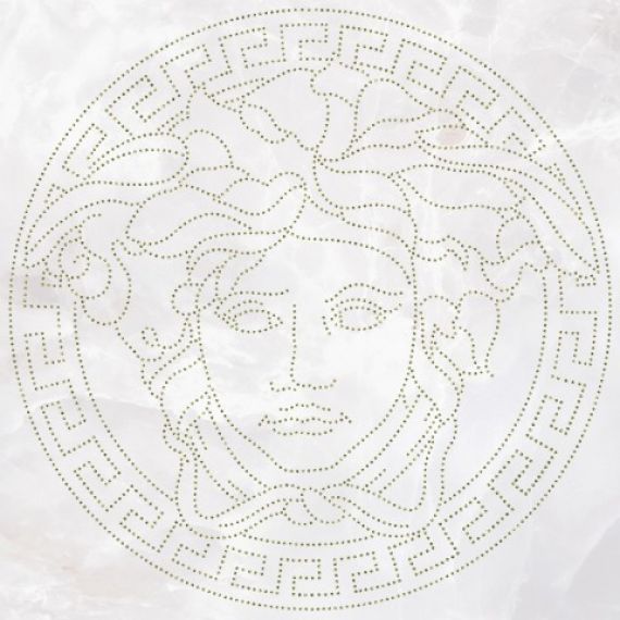 0262750 MEDUSA GLITTER BIANCO 39x39