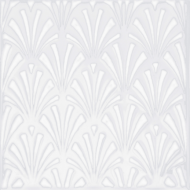 04-01-1-03-06-00-1906-0 Вставка Art Deco белый 150х150х7