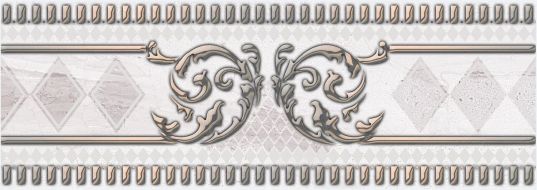 05-01-1-72-03-06-1105-0 Бордюр Лаурия серый 7х20