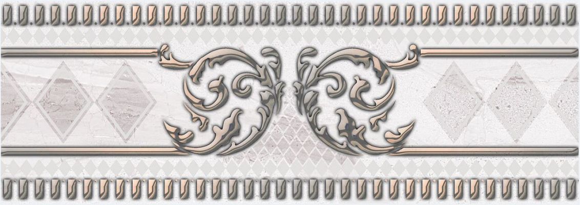 05-01-1-72-03-06-1105-0 Бордюр Лаурия серый 7х20