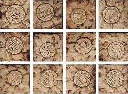1000895 TOZZETTO MONETA (12 subjects) 5,5x5,5