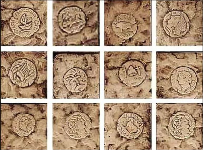 1000895 TOZZETTO MONETA (12 subjects) 5,5x5,5