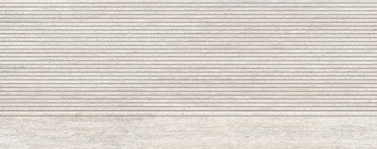 100371169 Плитка Taranto Bianco Stripe 59.6х150