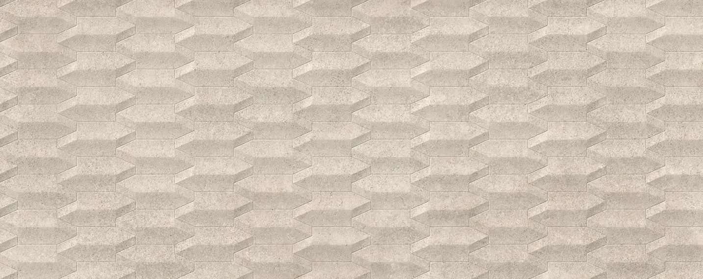 100371181 Плитка Verona Bone Cubik 59.6х150