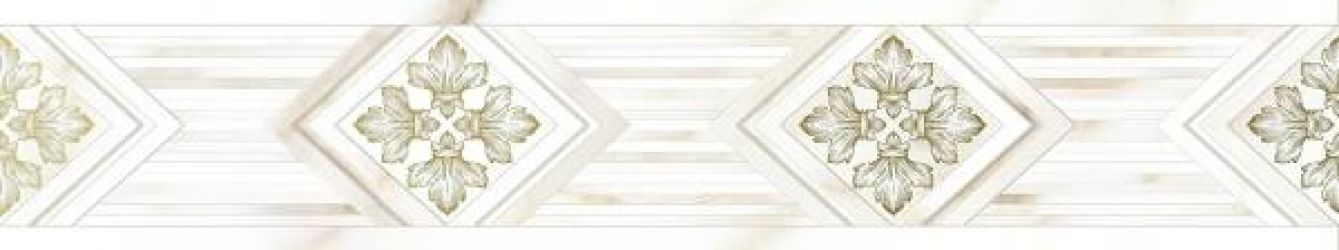 10200000102 Плитка Calacatta Gold Бордюр 40x7,5