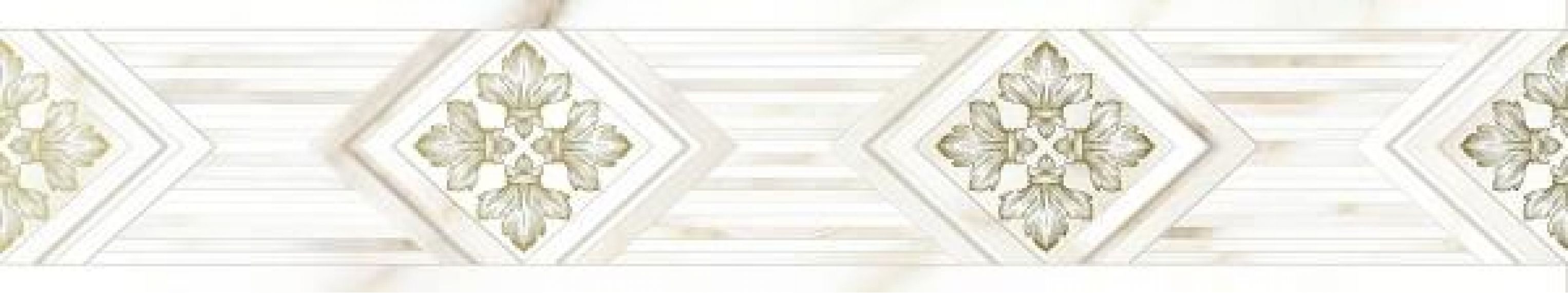 10200000102 Плитка Calacatta Gold Бордюр 40x7,5