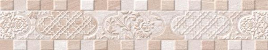10212001903 Плитка Ternura Бежевый Бордюр 40x7,5