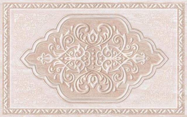 10301002110 Плитка Ternura Бежевый Декор 40x25