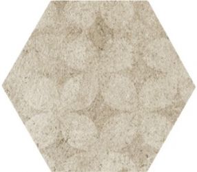 1047251 RIABITA ESAGONA FABRIC NATURAL 24x27,7
