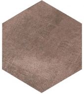 1047331 DOCKLANDS BROWN HEXAGONE 24x27,7