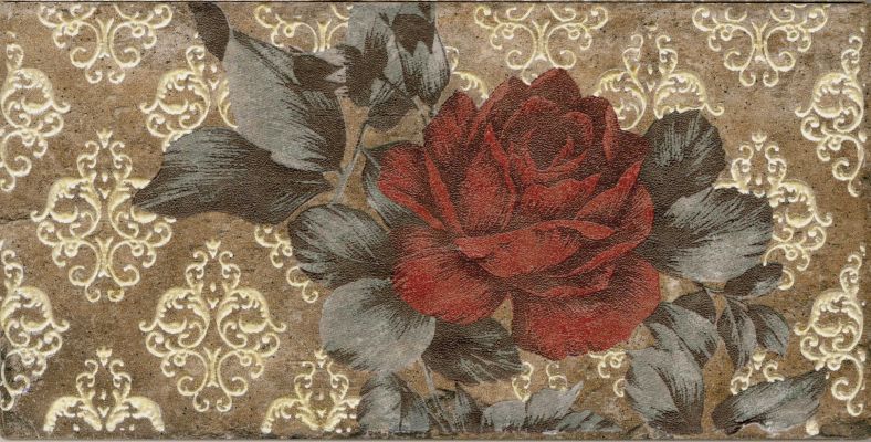 1047608 Inserto Vintage Roses Old Chicago (комп/2шт) 10х20