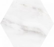 114702 LOVE AFFAIRS CALACATTA HEXAGON 20x23