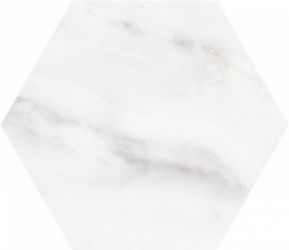 114702 LOVE AFFAIRS CALACATTA HEXAGON 20x23