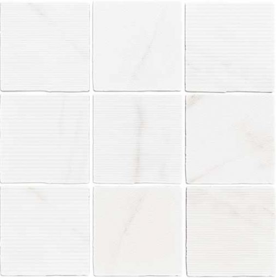 120288 GEA CARVED CALACATTA 12.5x12.5