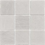 120290 GEA CARVED GREY 12.5x12.5