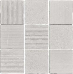 120290 GEA CARVED GREY 12.5x12.5
