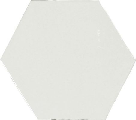 122078 ZELLIGE HEXA WHITE 10,8x12,4