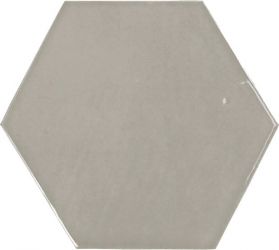 122079 ZELLIGE HEXA GREY 10,8x12,4
