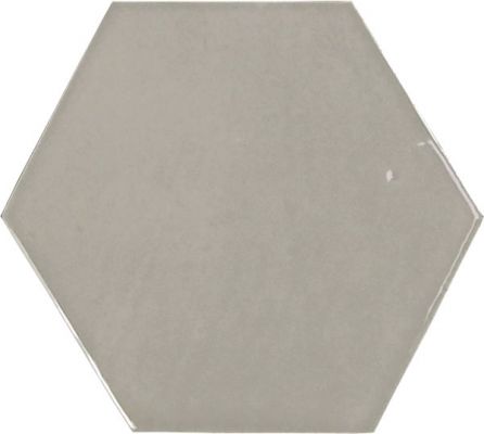 122079 ZELLIGE HEXA GREY 10,8x12,4